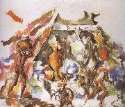 Paul Cezanne to prepare the banquet Spain oil painting artist